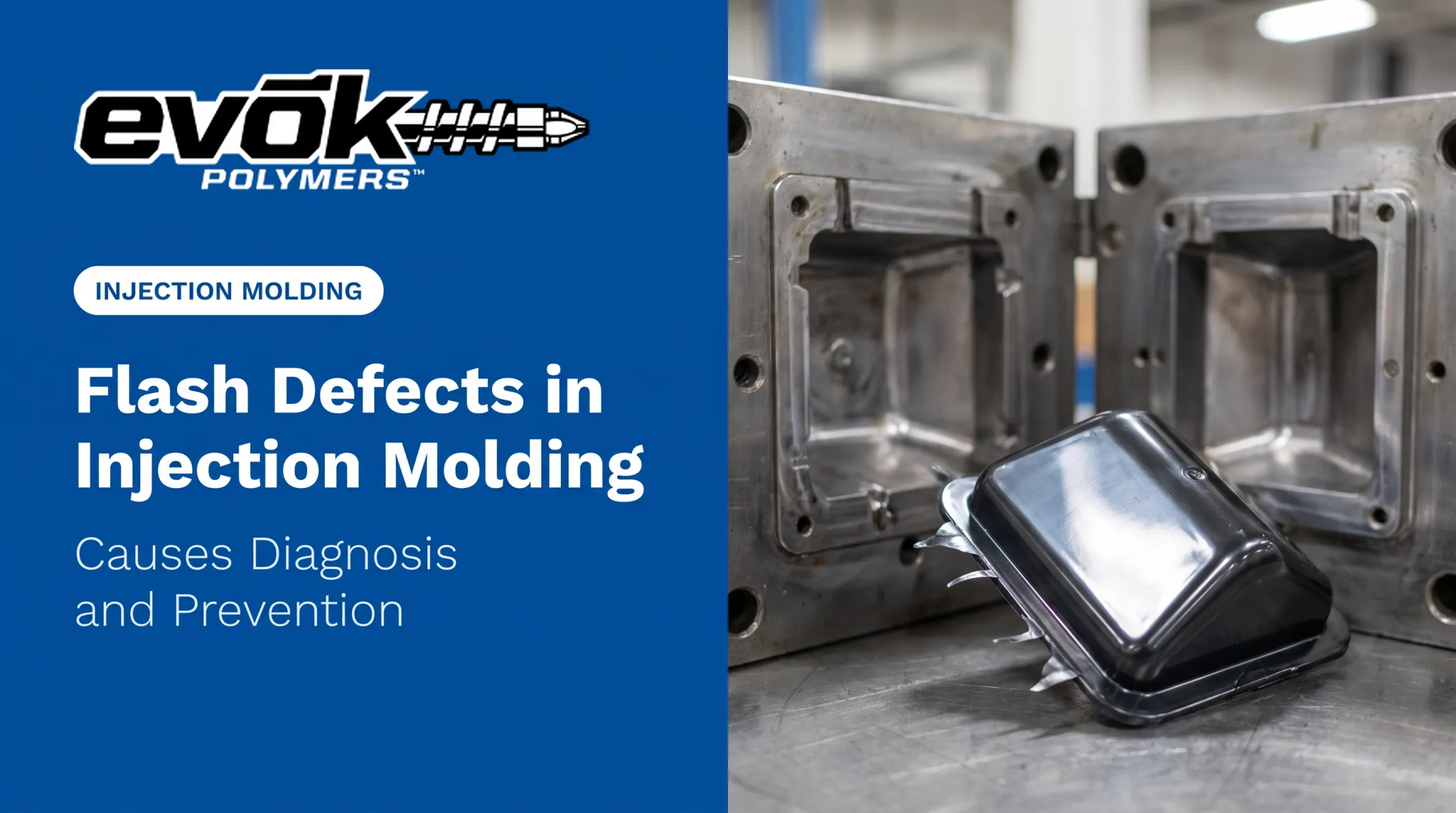 Cover image for Flash Defects in Injection Molding: Causes Diagnosis and Prevention