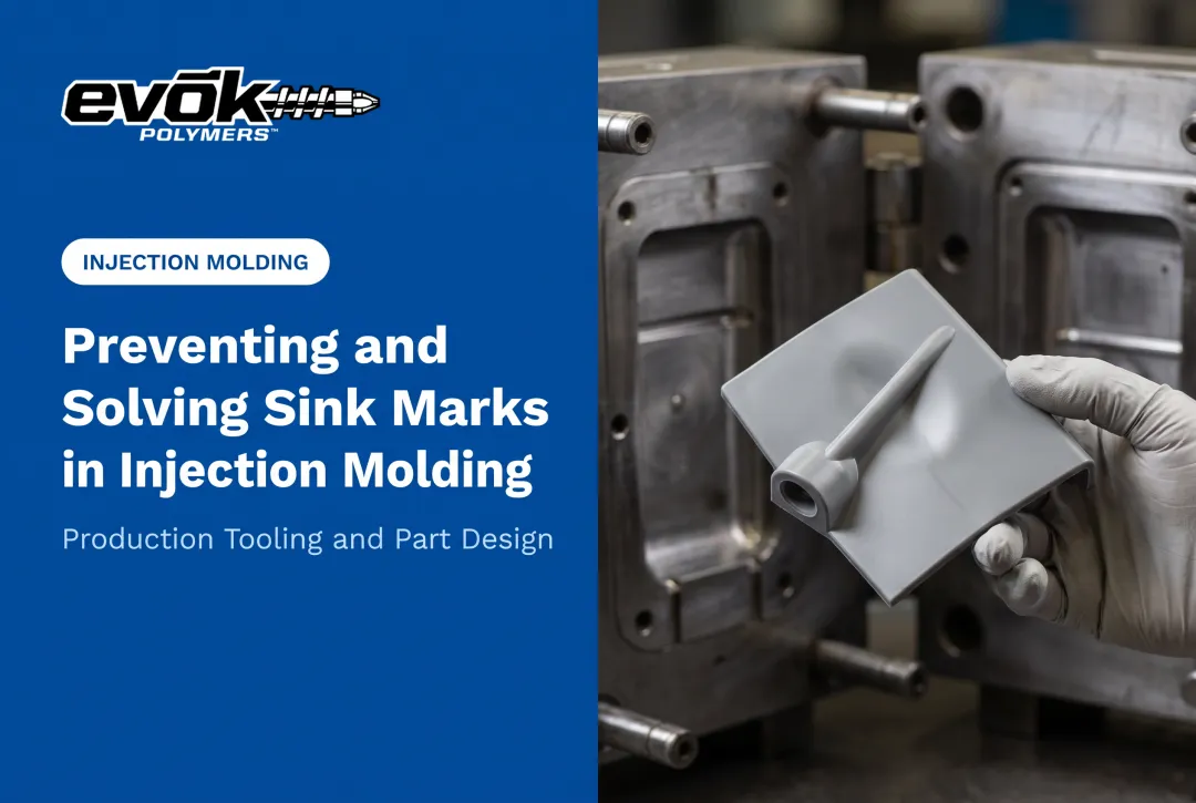 Preventing and Solving Sink Marks in Injection Molding