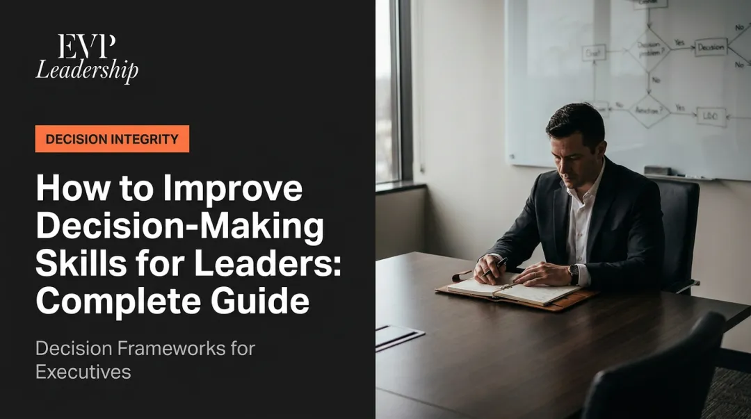 How to Improve Decision-Making Skills for Leaders: Complete Guide