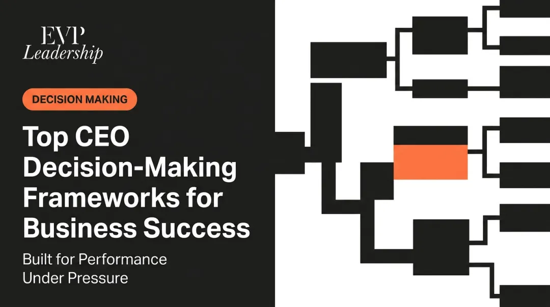 Top CEO Decision-Making Frameworks for Business Success