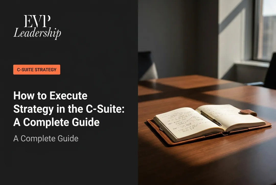 How to Execute Strategy in the C-Suite: A Complete Guide