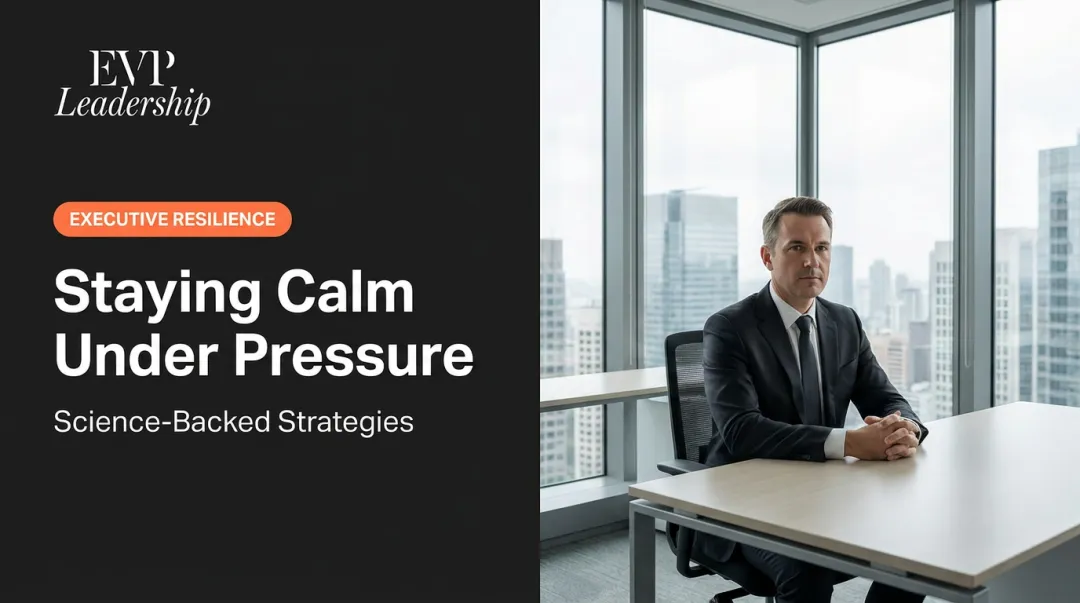 Staying Calm Under Pressure: Science-Backed Strategies