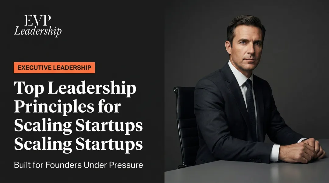Top Leadership Principles for Scaling Startups