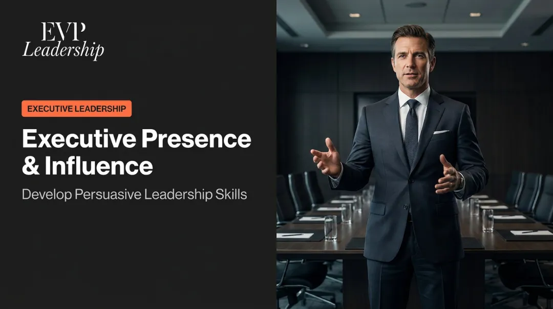 Executive Presence & Influence: Develop Persuasive Leadership Skills