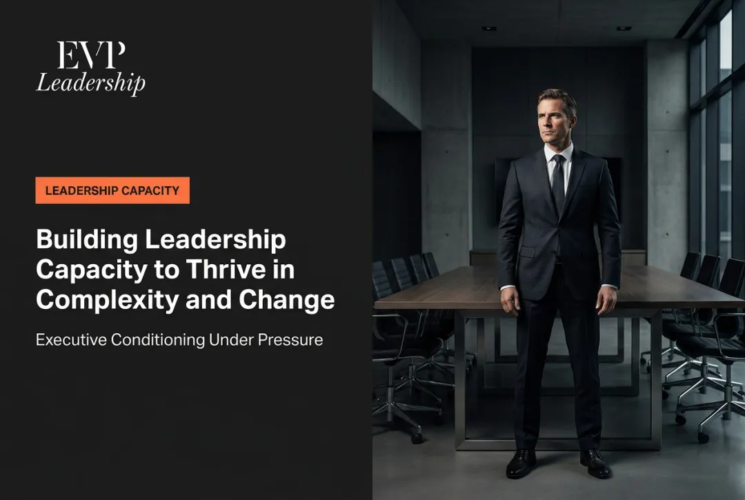 Building Leadership Capacity to Thrive in Complexity and Change