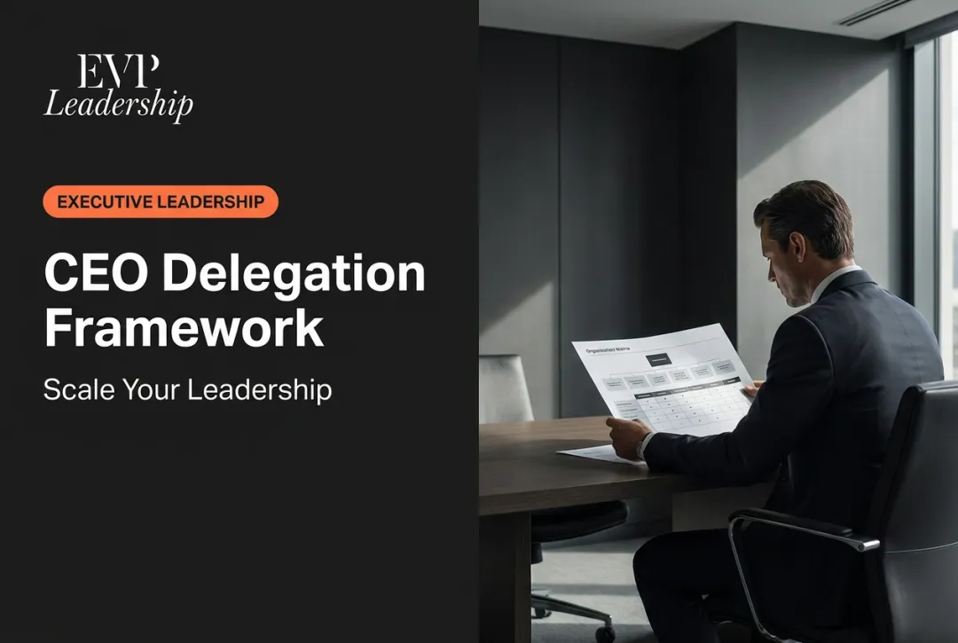 CEO Delegation Framework: Scale Your Leadership