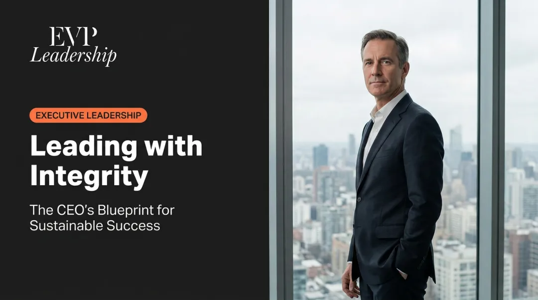 Leading with Integrity: The CEO's Blueprint for Sustainable Success