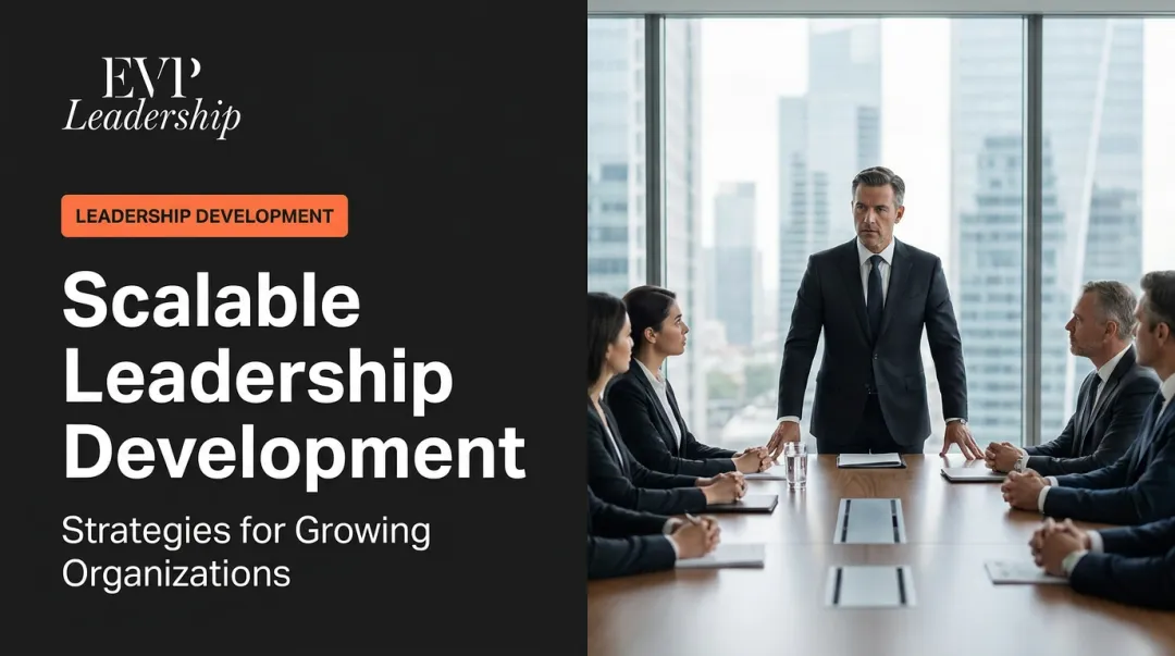 Scalable Leadership Development: Strategies for Growing Organizations