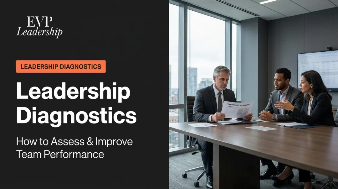 Leadership Diagnostics: How to Assess & Improve Team Performance