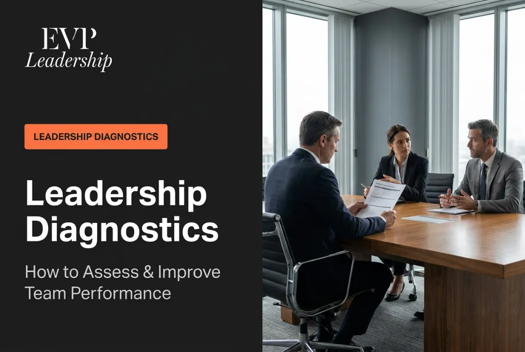 Leadership Diagnostics: How to Assess & Improve Team Performance