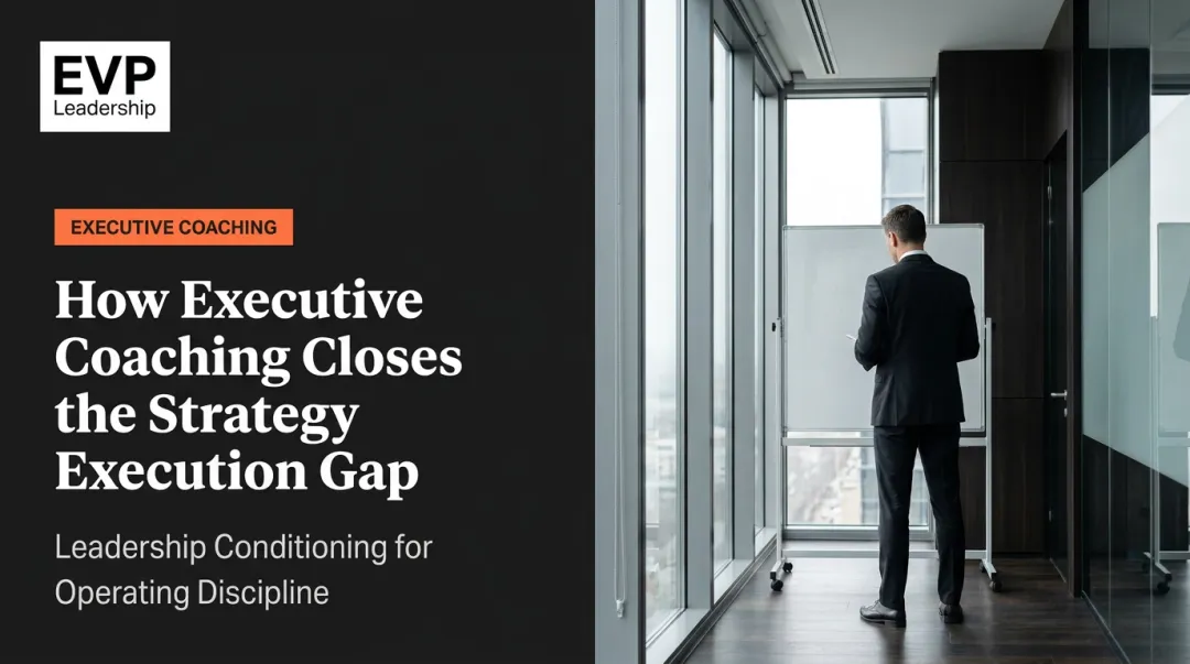 How Executive Coaching Closes the Strategy Execution Gap