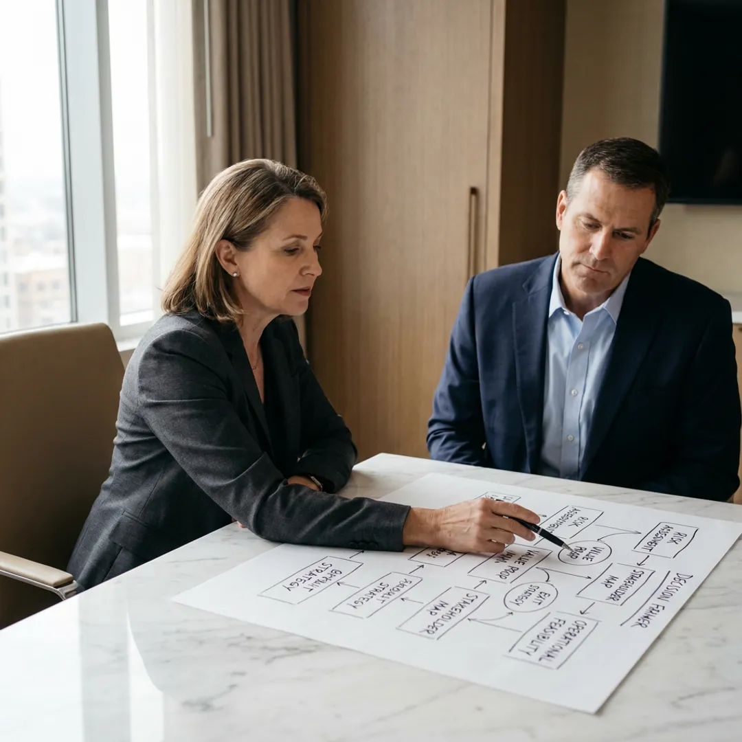Leadership coaching process planning