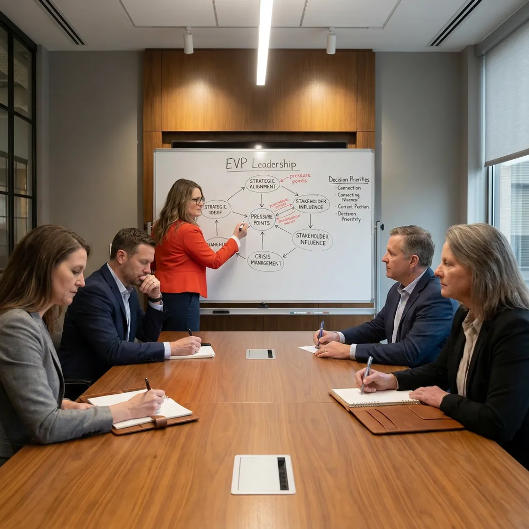 Executive coaching process for leadership decisions