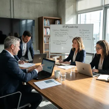 Executive leadership consulting session