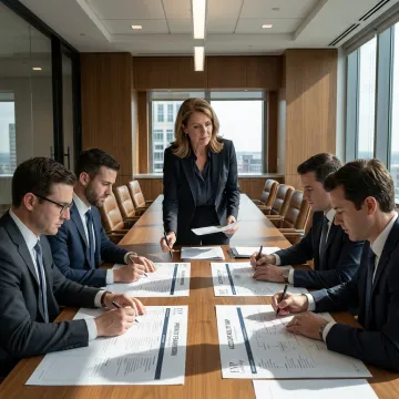 Leadership coach facilitating law firm workshop