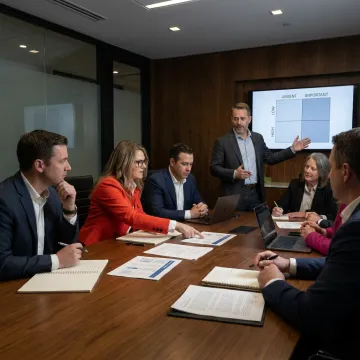 Executive board alignment strategy session