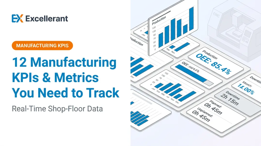 12 Manufacturing KPIs & Metrics You Need to Track
