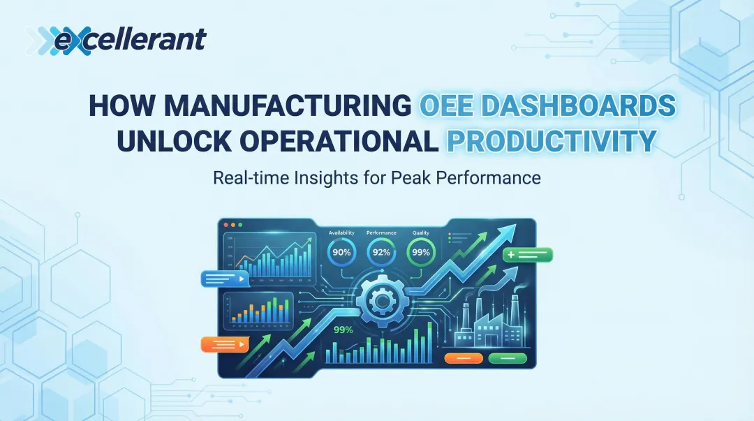 Cover image for How Manufacturing OEE Dashboards Unlock Operational Productivity