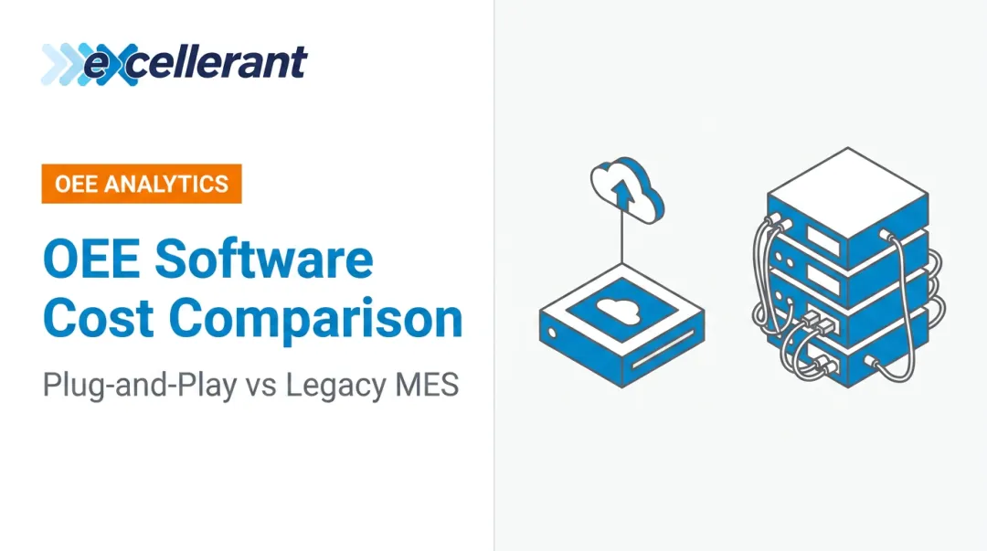 OEE Software Cost Comparison: Plug-and-Play vs Legacy MES