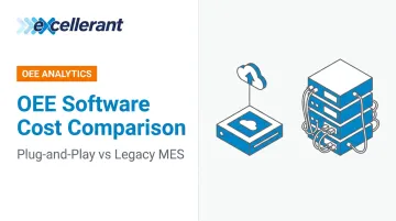 OEE Software Cost Comparison: Plug-and-Play vs Legacy MES