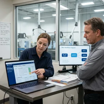 Manufacturing compliance assessment workflow