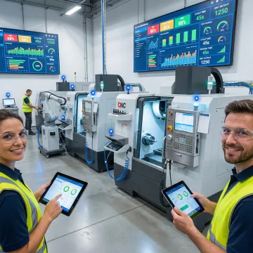 Smart Factory Solutions for Manufacturing Efficiency