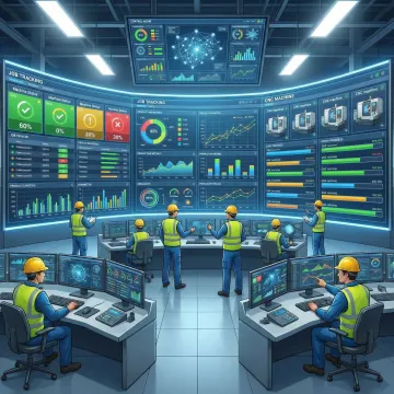 Manufacturing Job Tracking Software for Real-Time Visibility