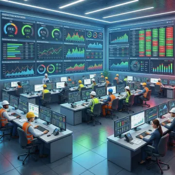 Real-Time Production Monitoring Software for Manufacturing