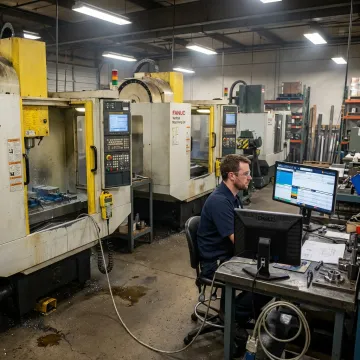 FANUC CNC program transfer and connectivity