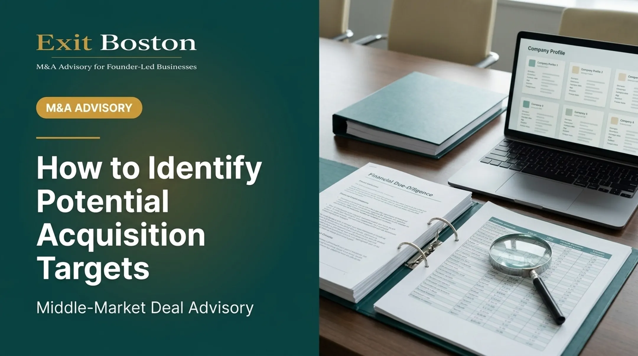 How to Identify Potential Acquisition Targets