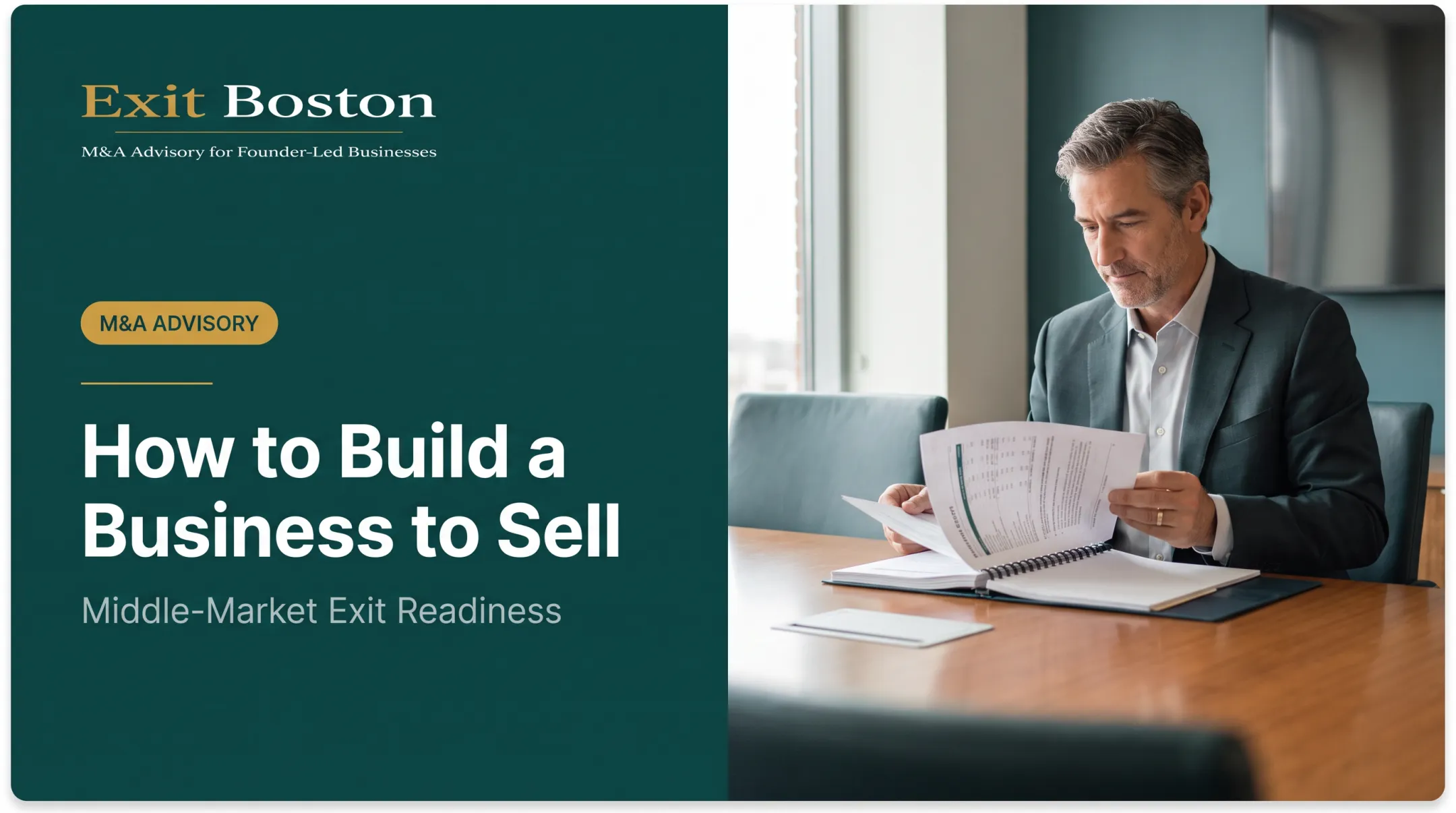 How to Build a Business to Sell
