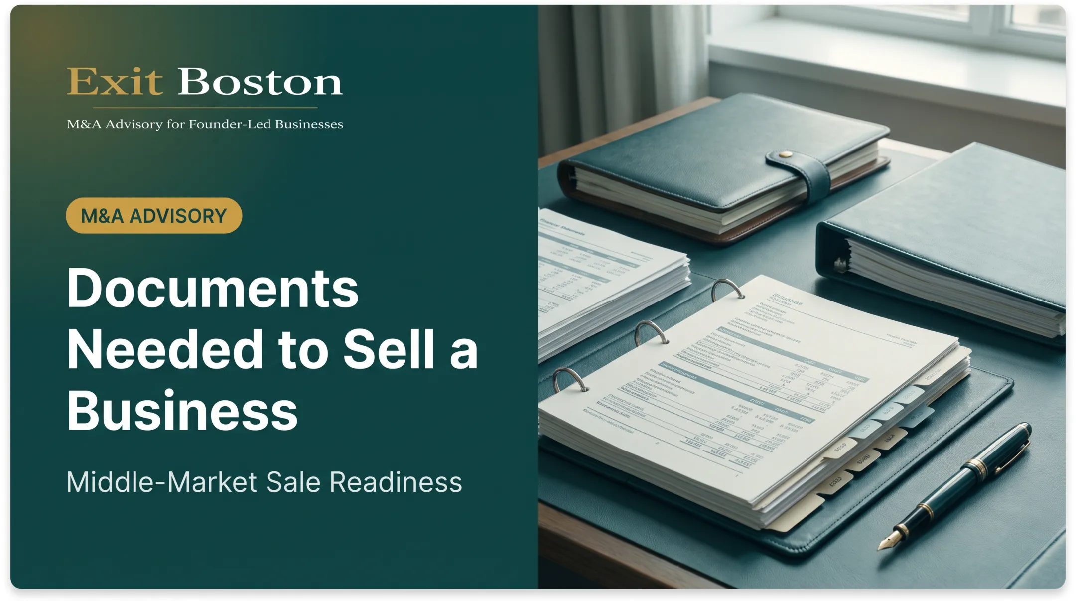 Documents Needed to Sell a Business