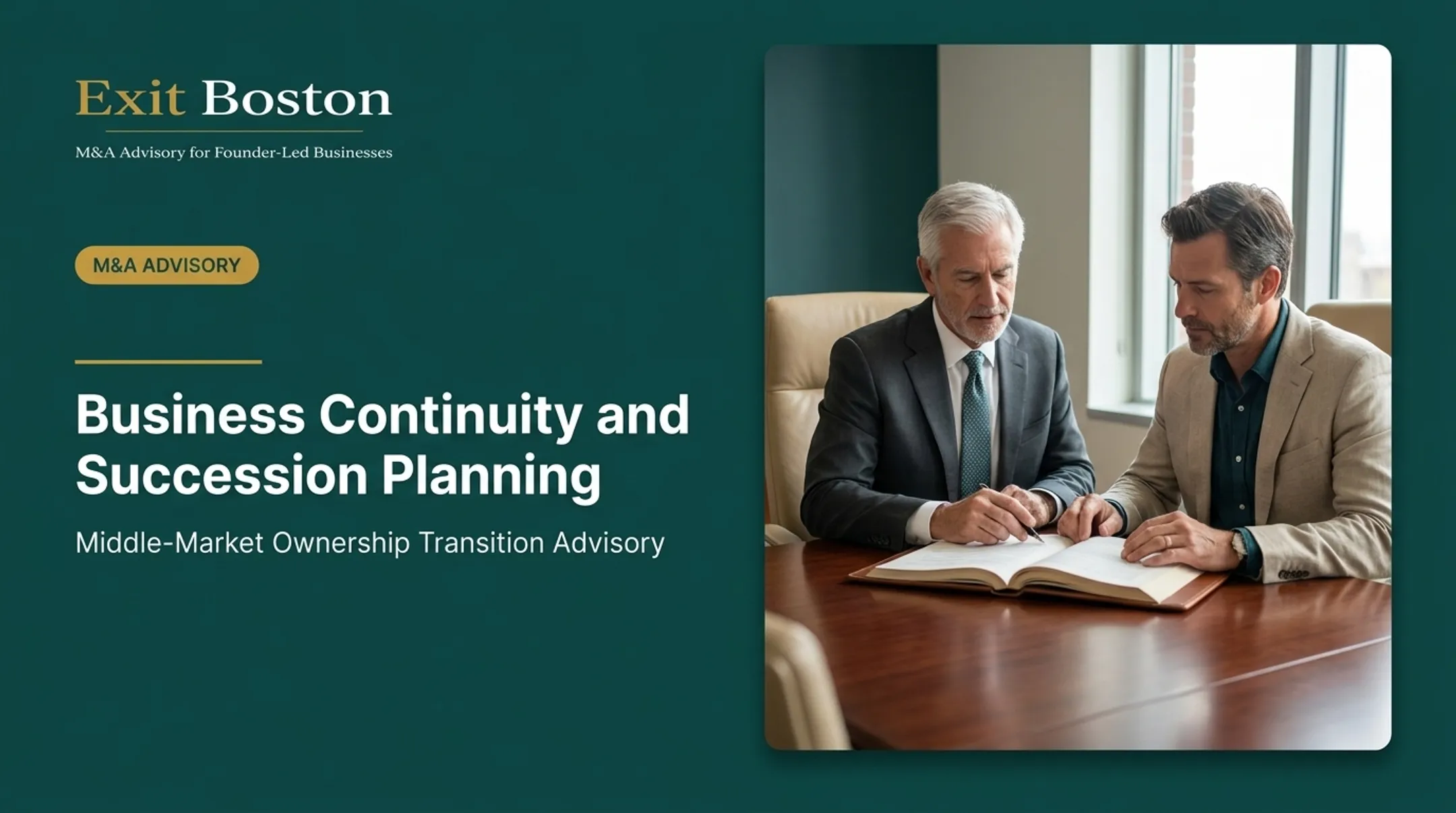 Business Continuity and Succession Planning