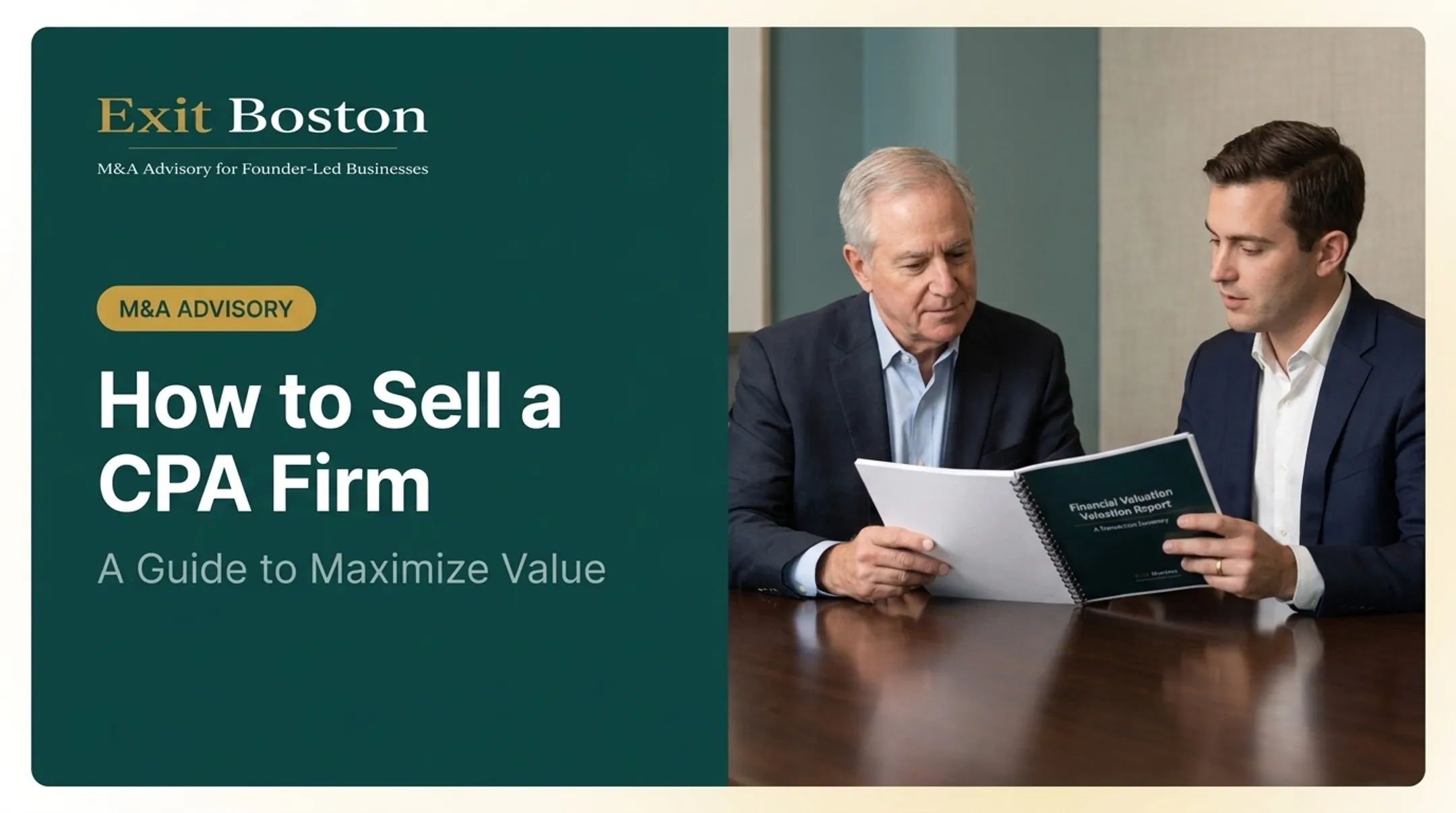 How to Sell a CPA Firm: A Guide to Maximize Value