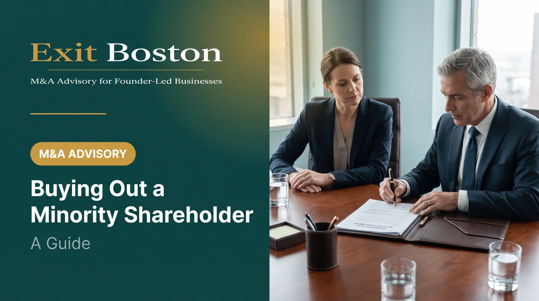 Buying Out a Minority Shareholder: A Guide