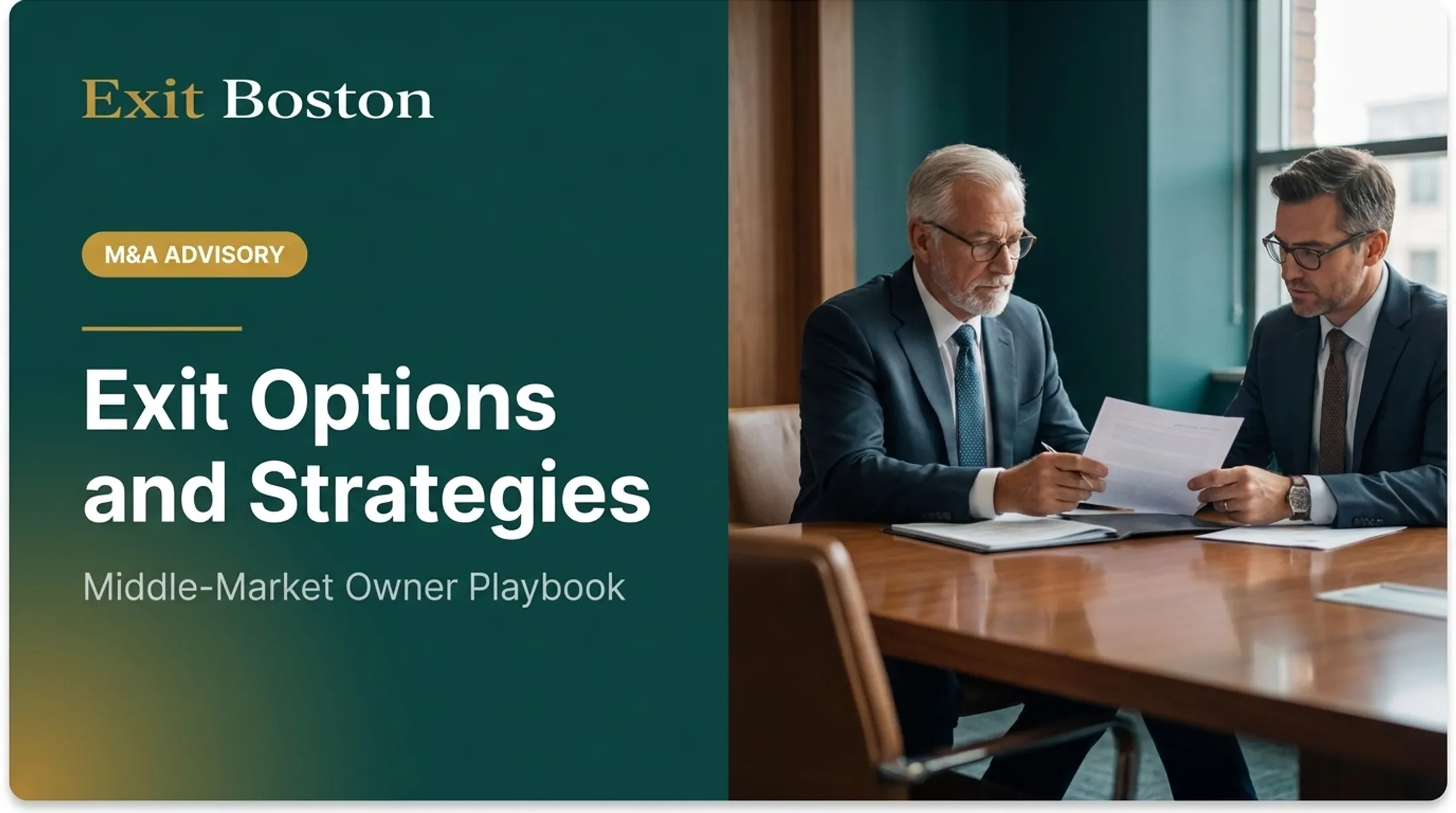 Exit Options and Strategies