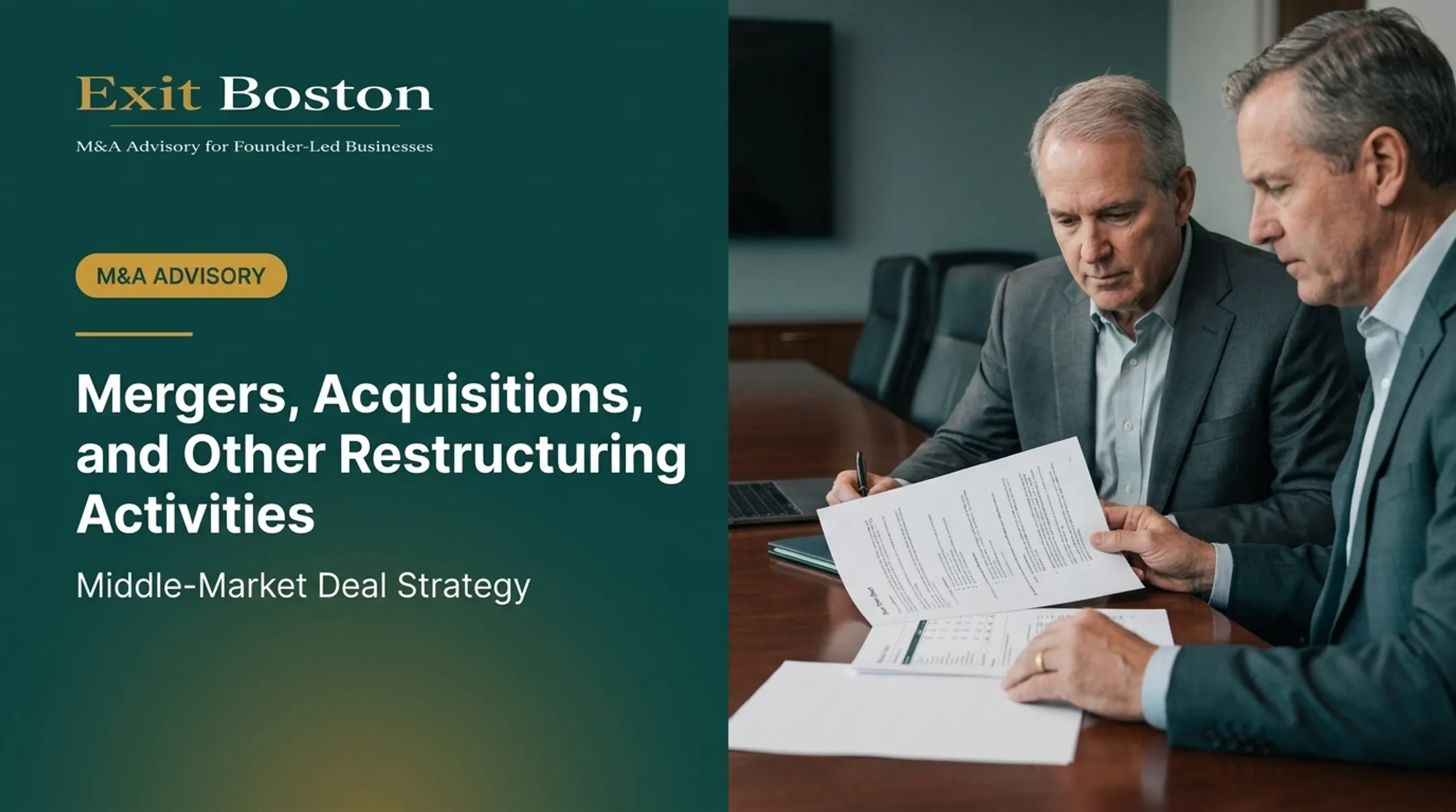Mergers, Acquisitions, and Other Restructuring Activities