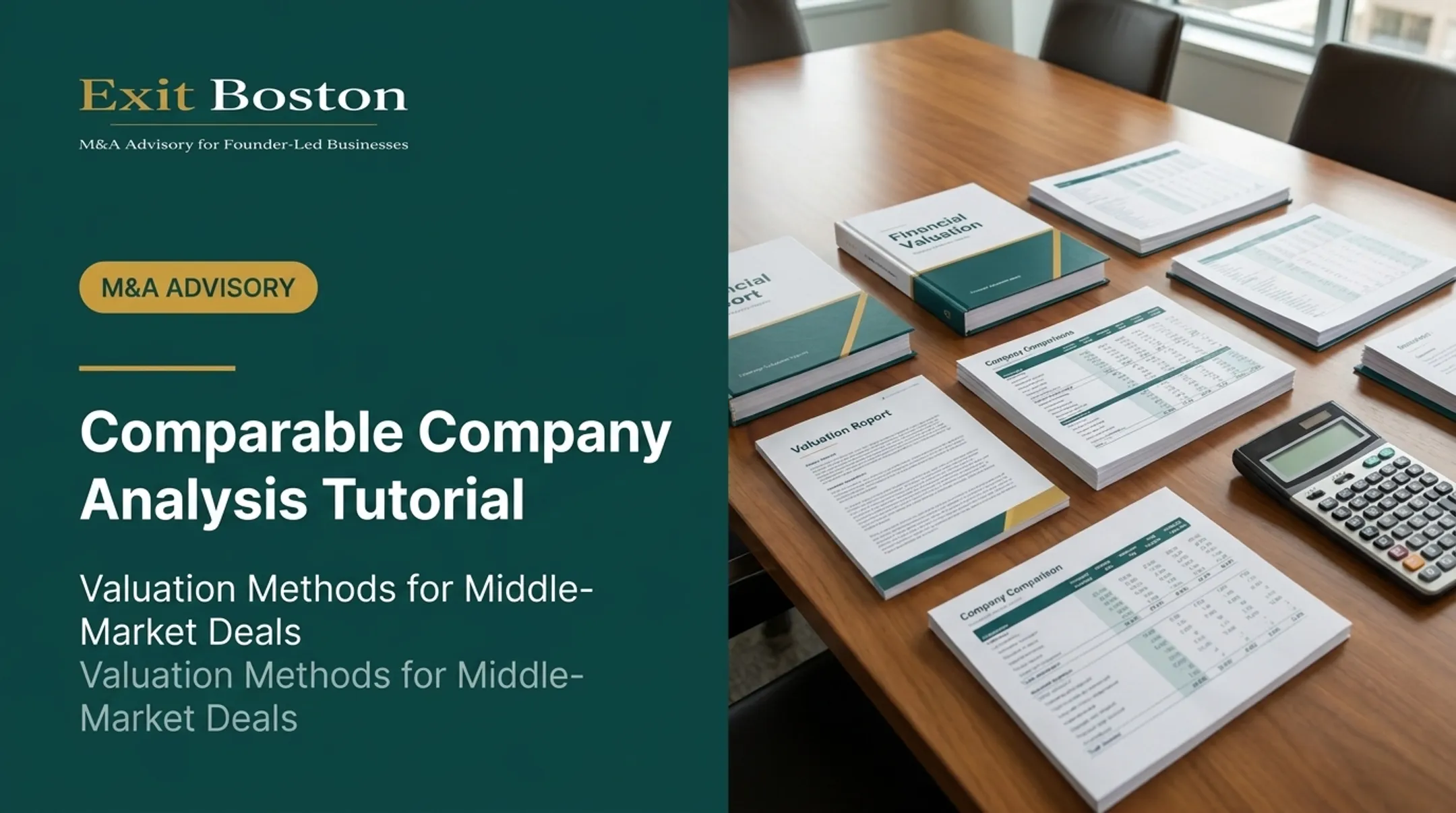 Comparable Company Analysis Tutorial