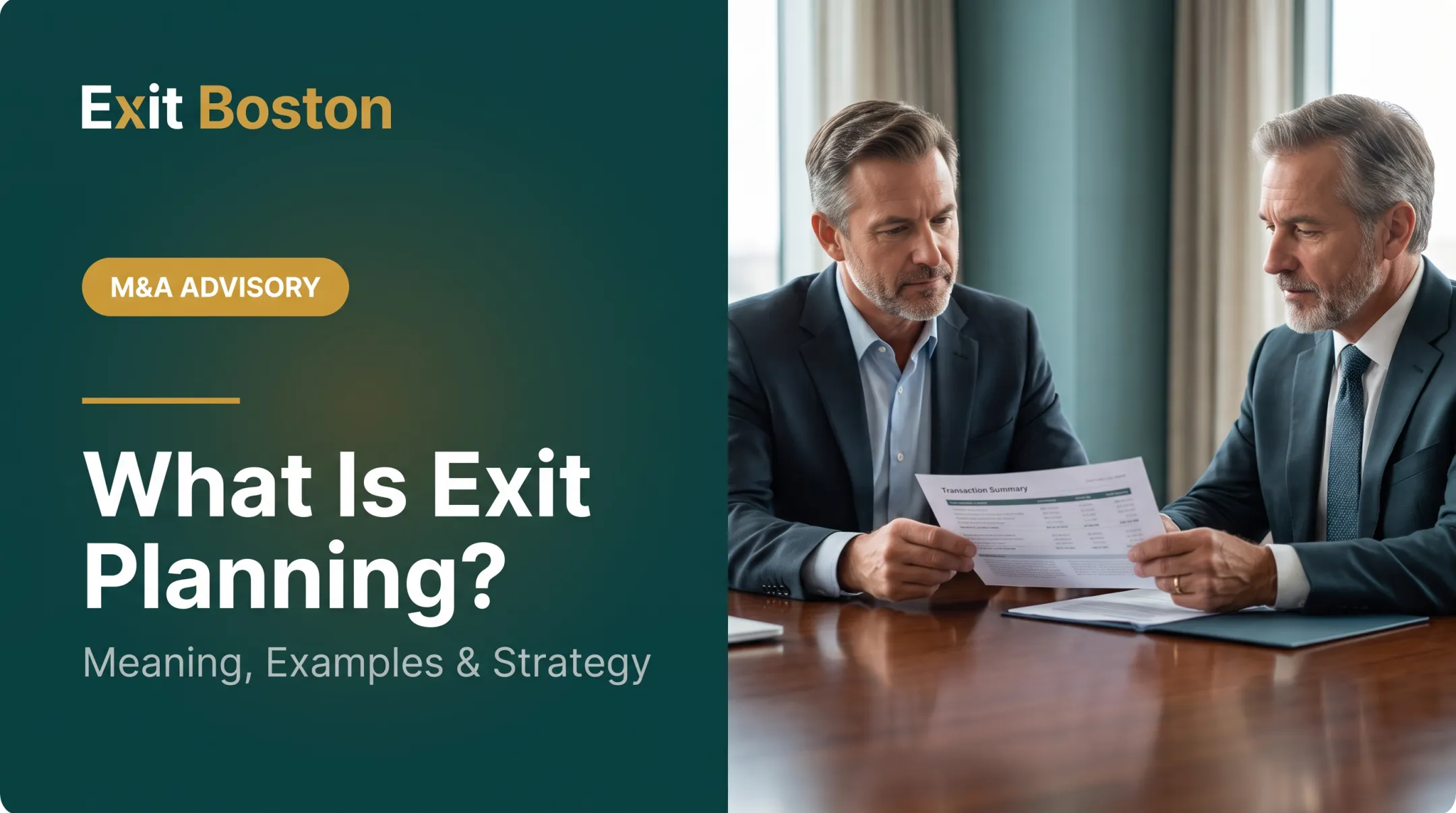 What Is Exit Planning? Meaning, Examples & Strategy
