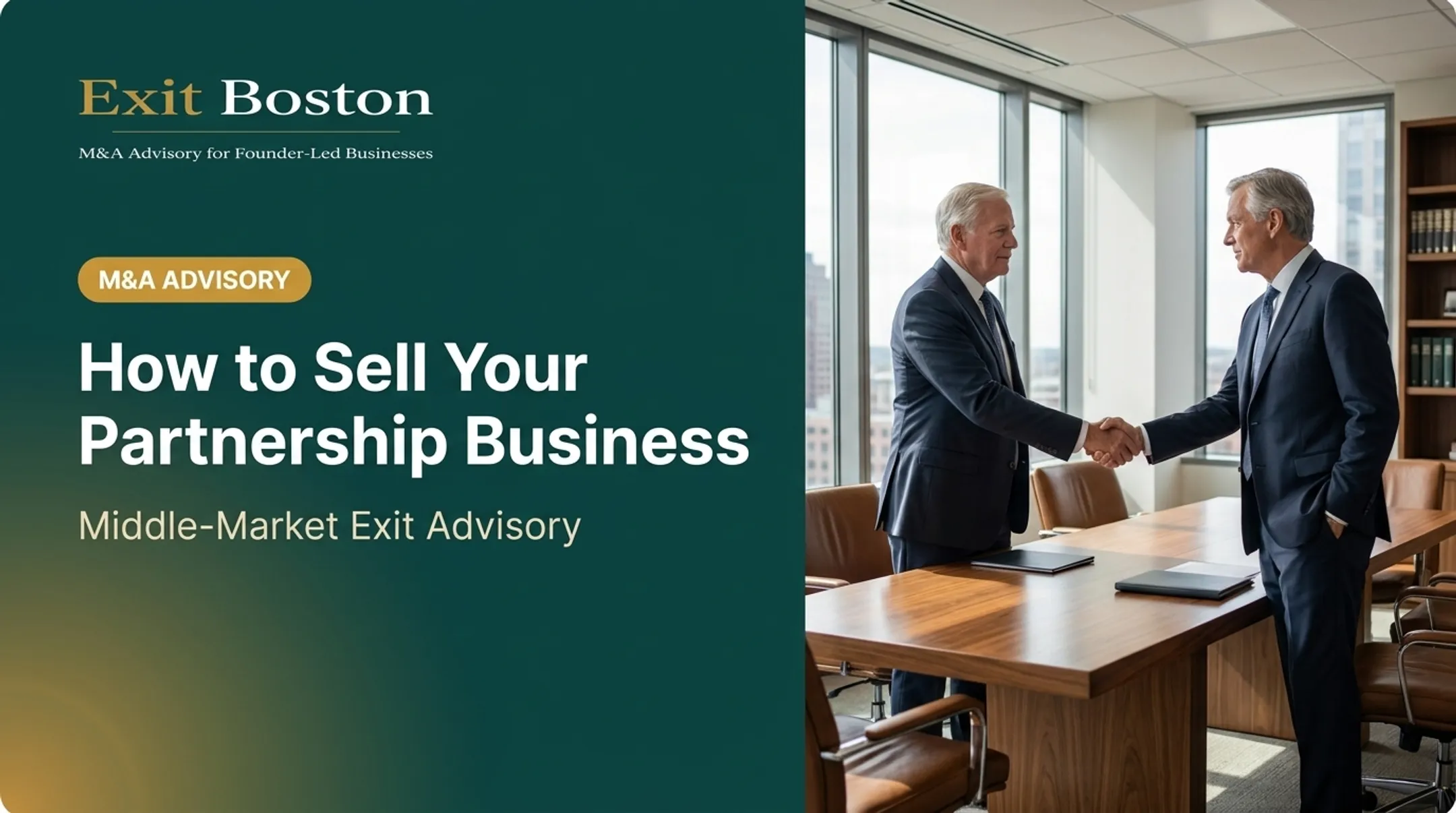 How to Sell Your Partnership Business