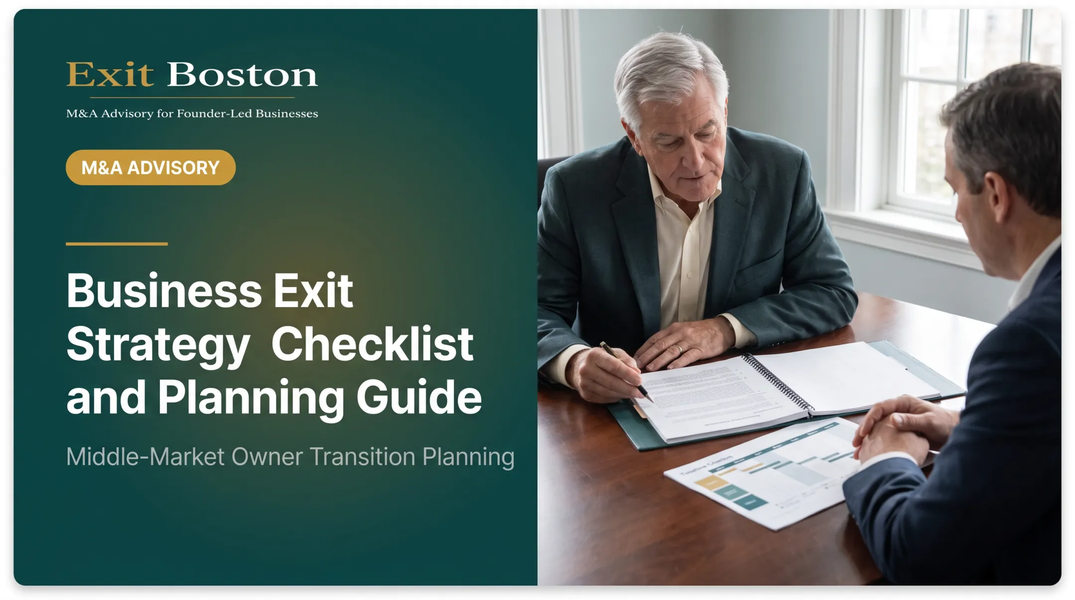 Business Exit Strategy Checklist and Planning Guide