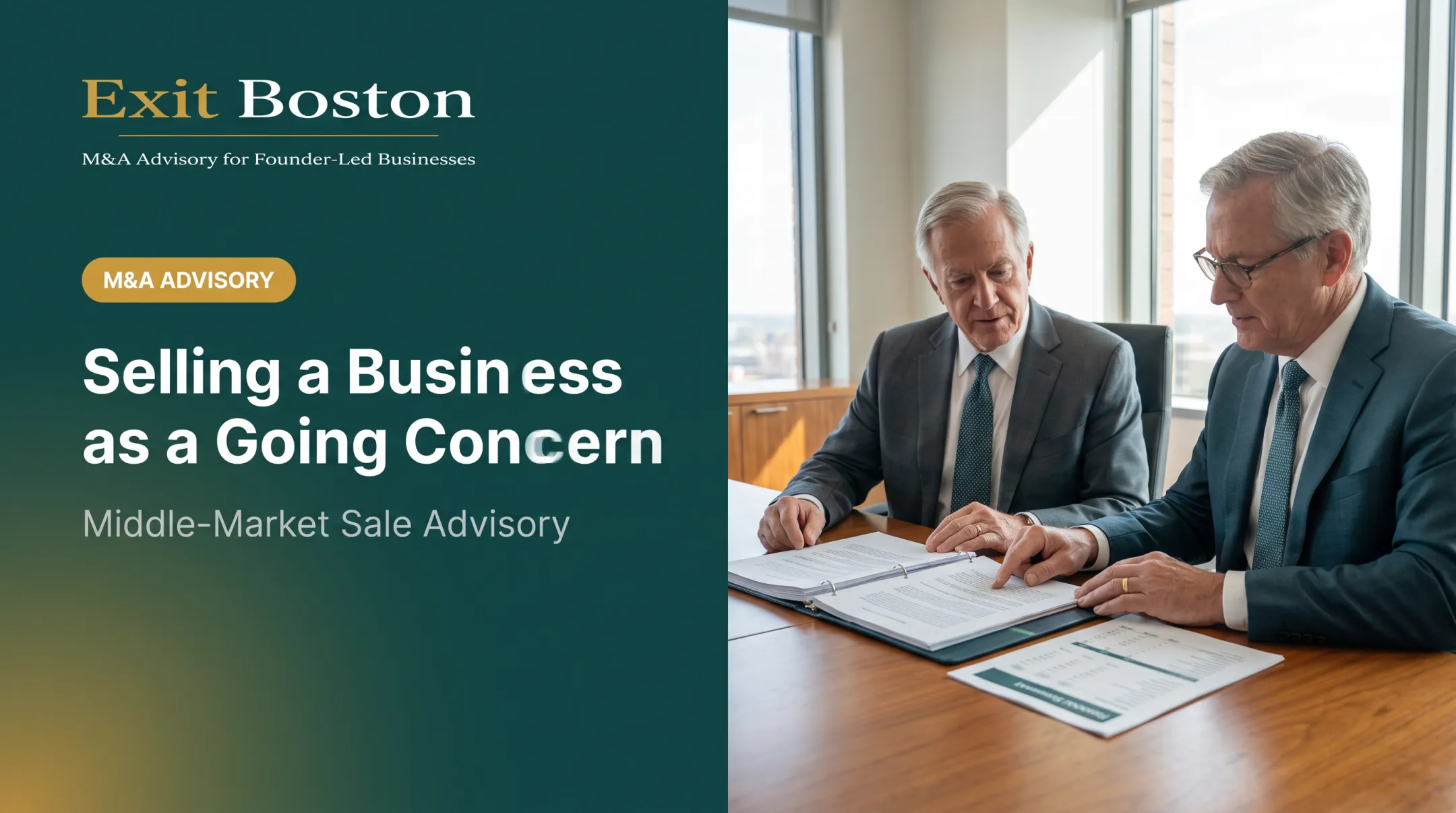 Selling a Business as a Going Concern