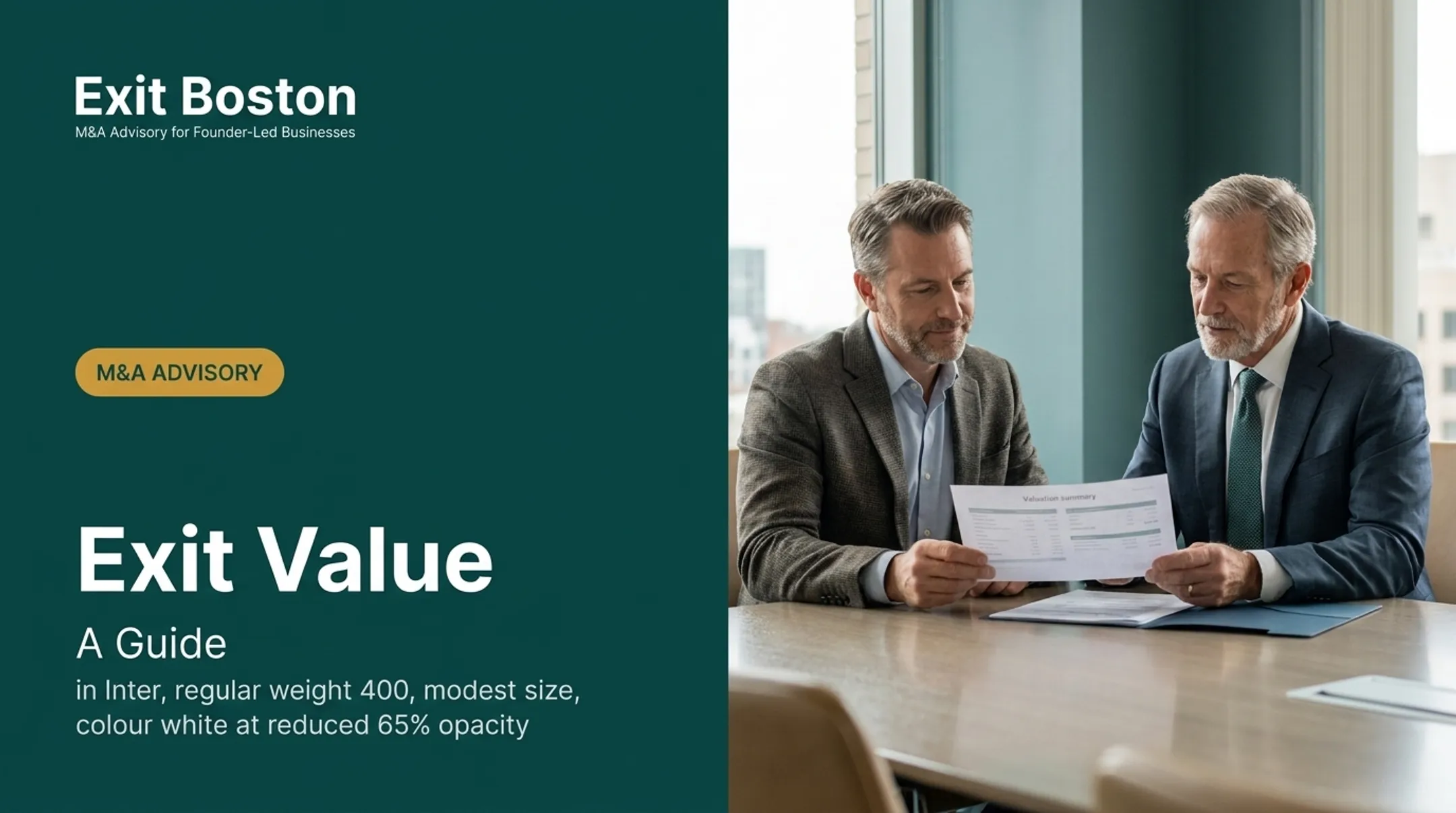 Exit Value: A Guide