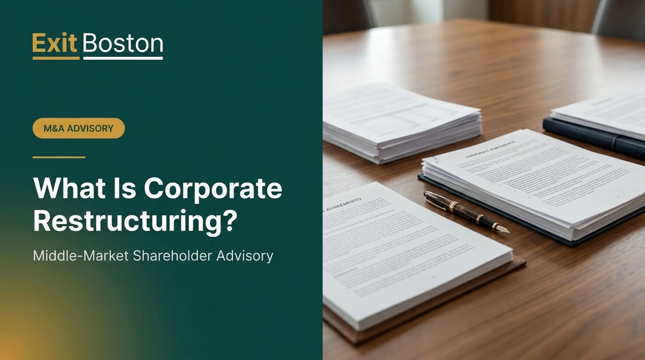What Is Corporate Restructuring?