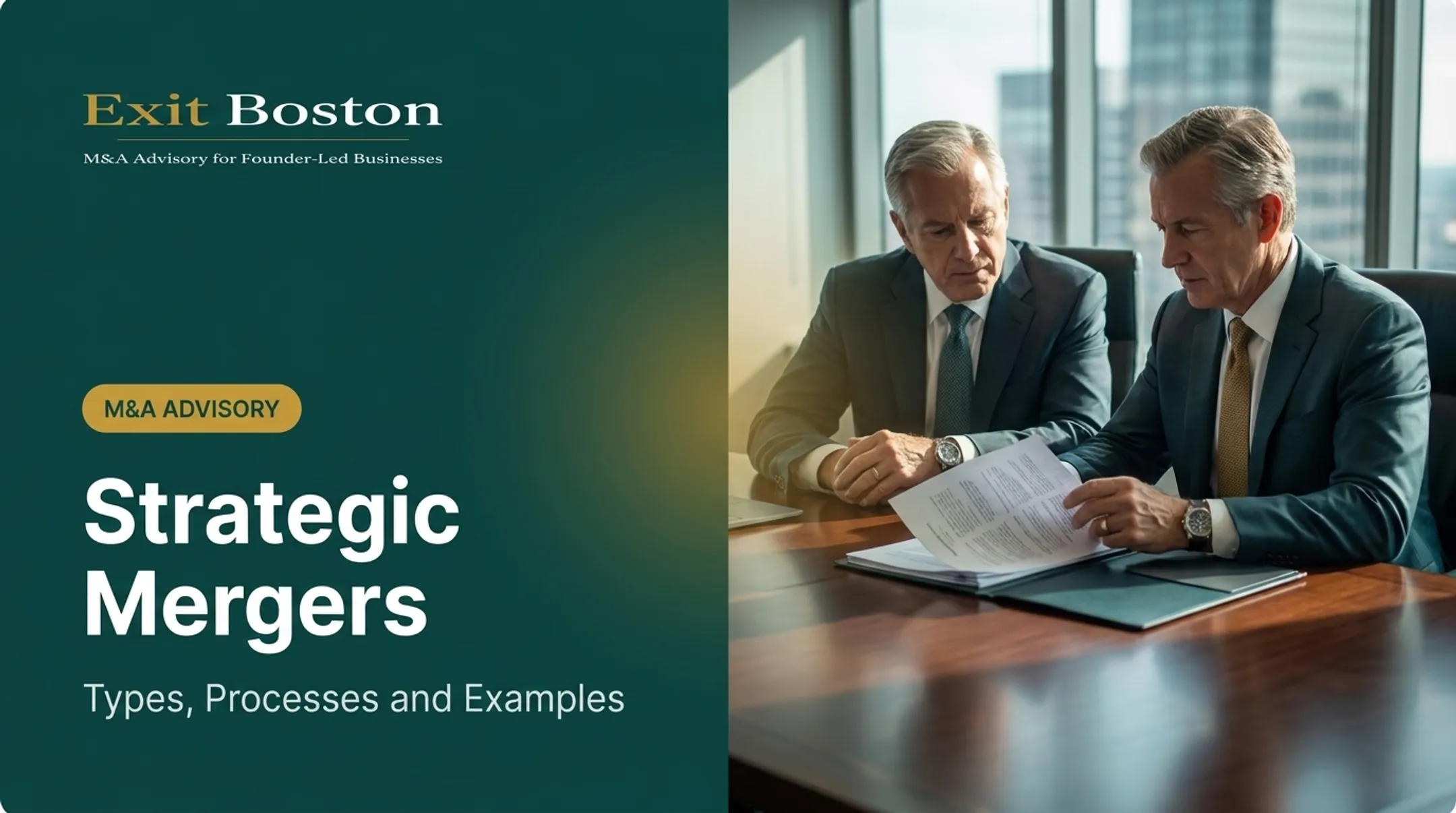 Strategic Mergers: Types, Processes and Examples