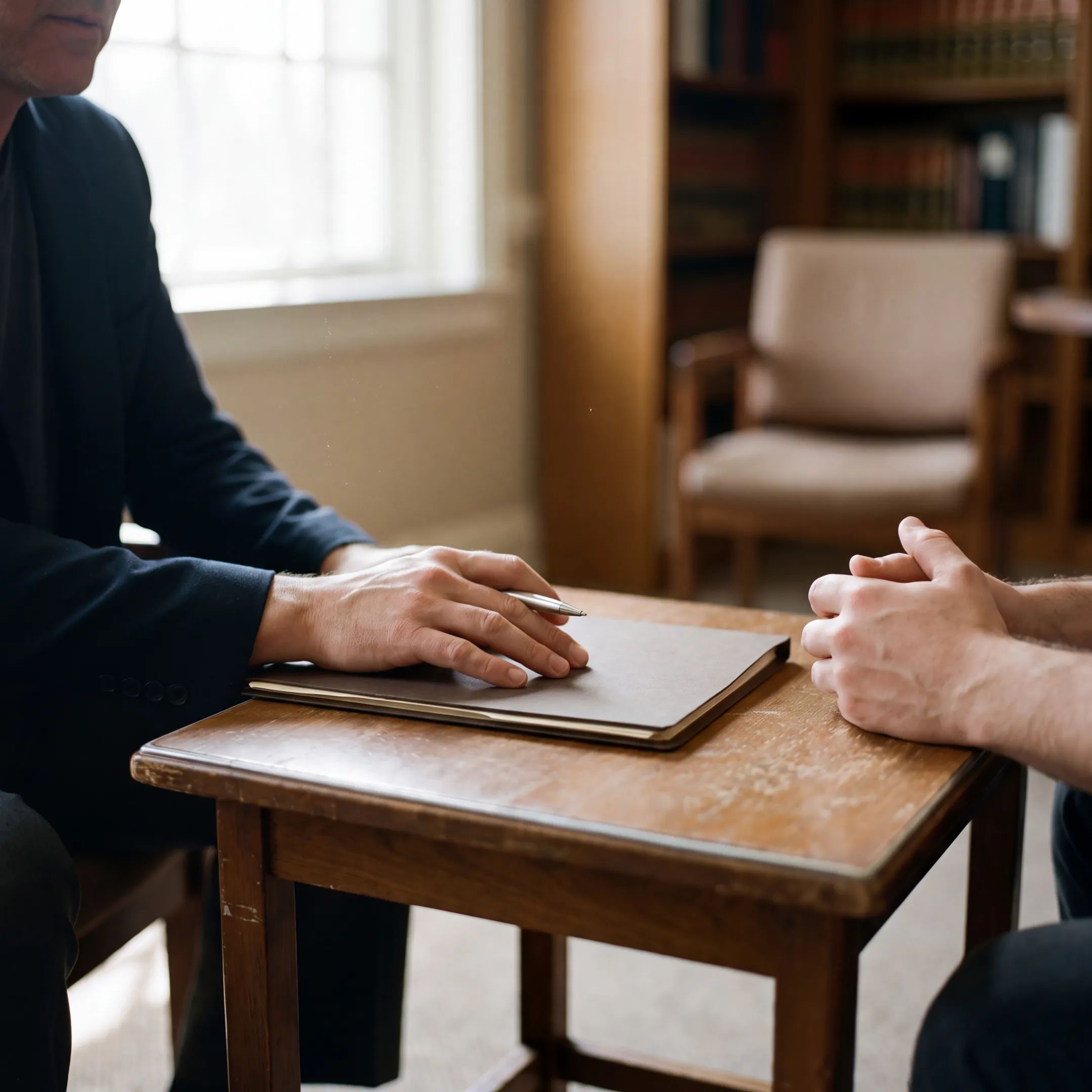 Advisors reviewing business valuation reports