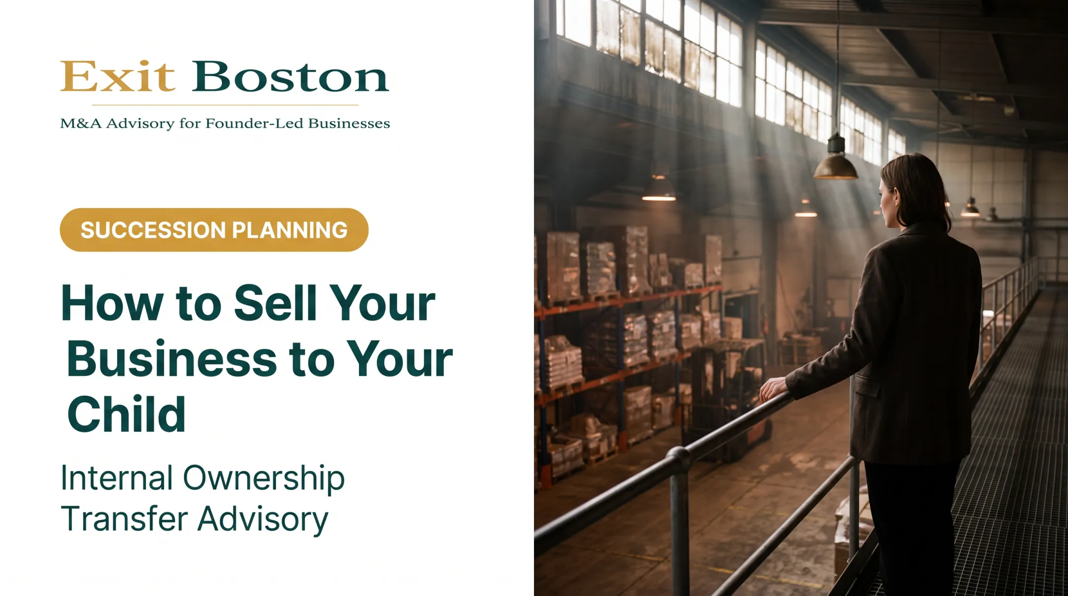 How to Sell Your Business to Your Child