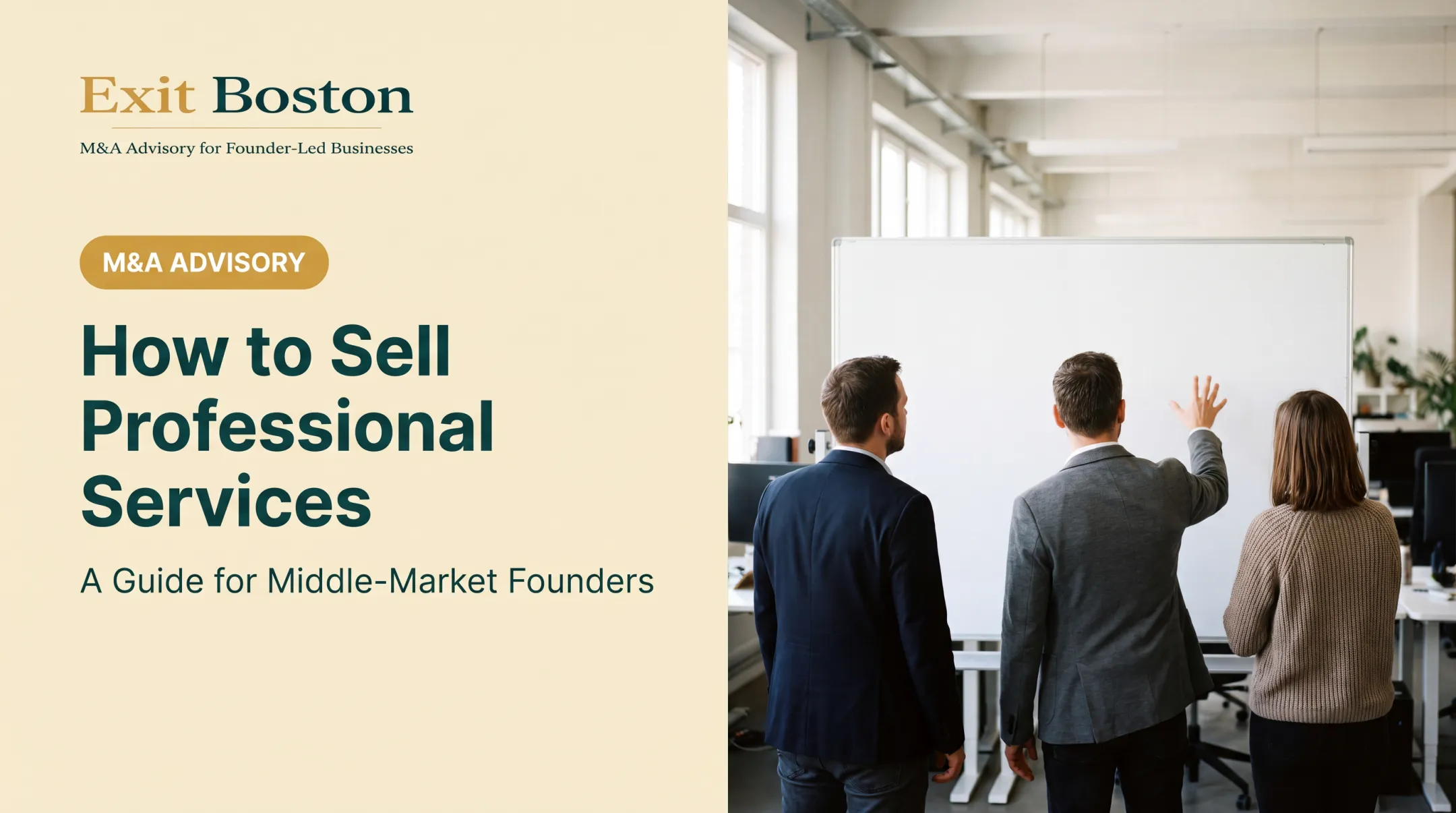 How to Sell Professional Services