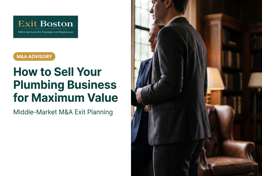 How to Sell Your Plumbing Business for Maximum Value