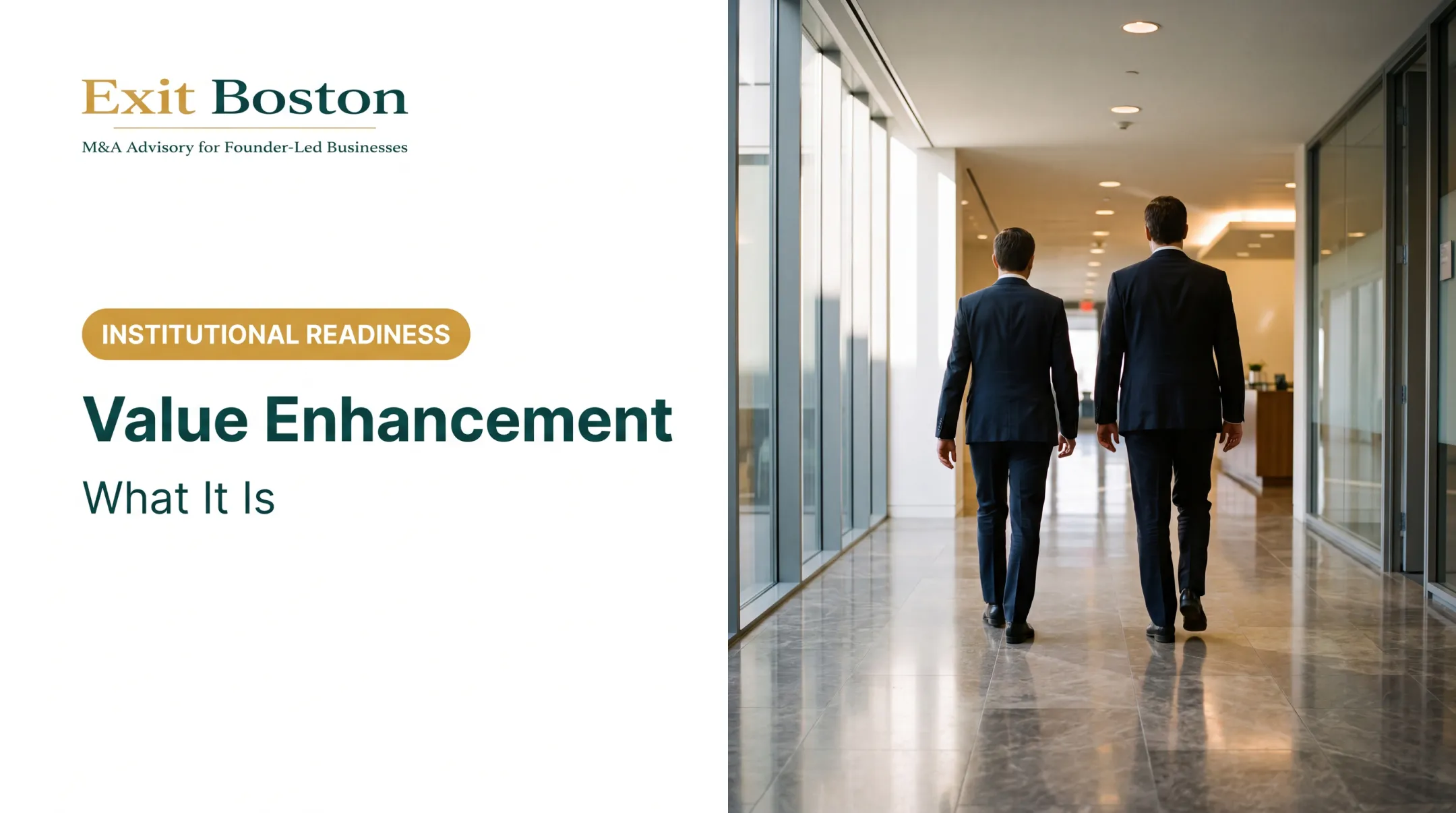 Value Enhancement: What It Is
